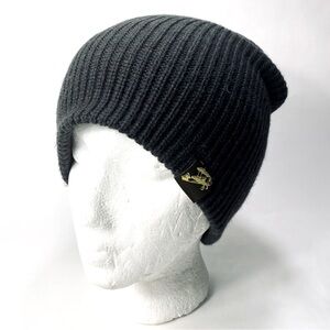 AS Colour Dark Gray Classic Fall Winter Knit Beanie Style Hat
